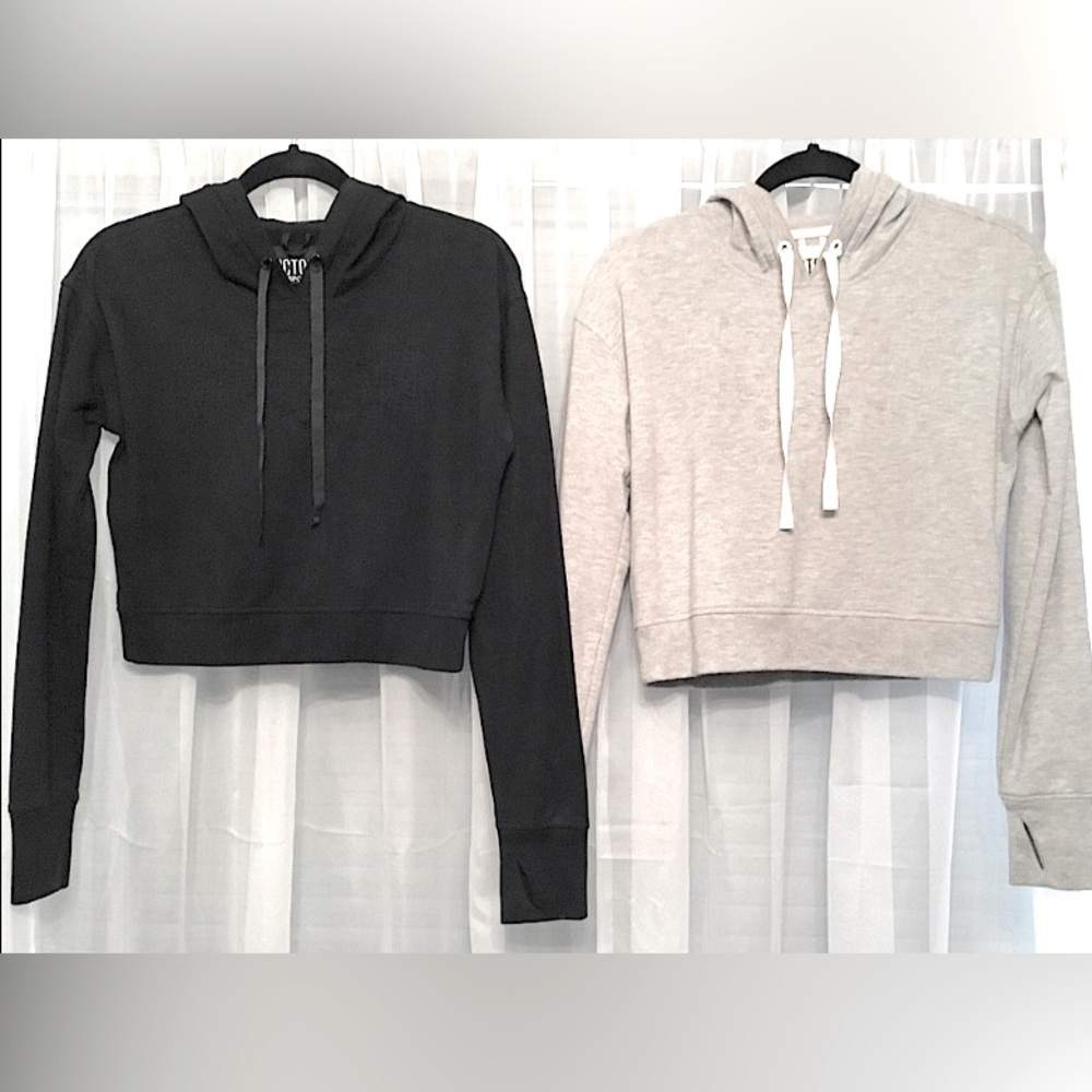 Set of 2 - Victoria’s Secret Sport Cropped Hoodies
